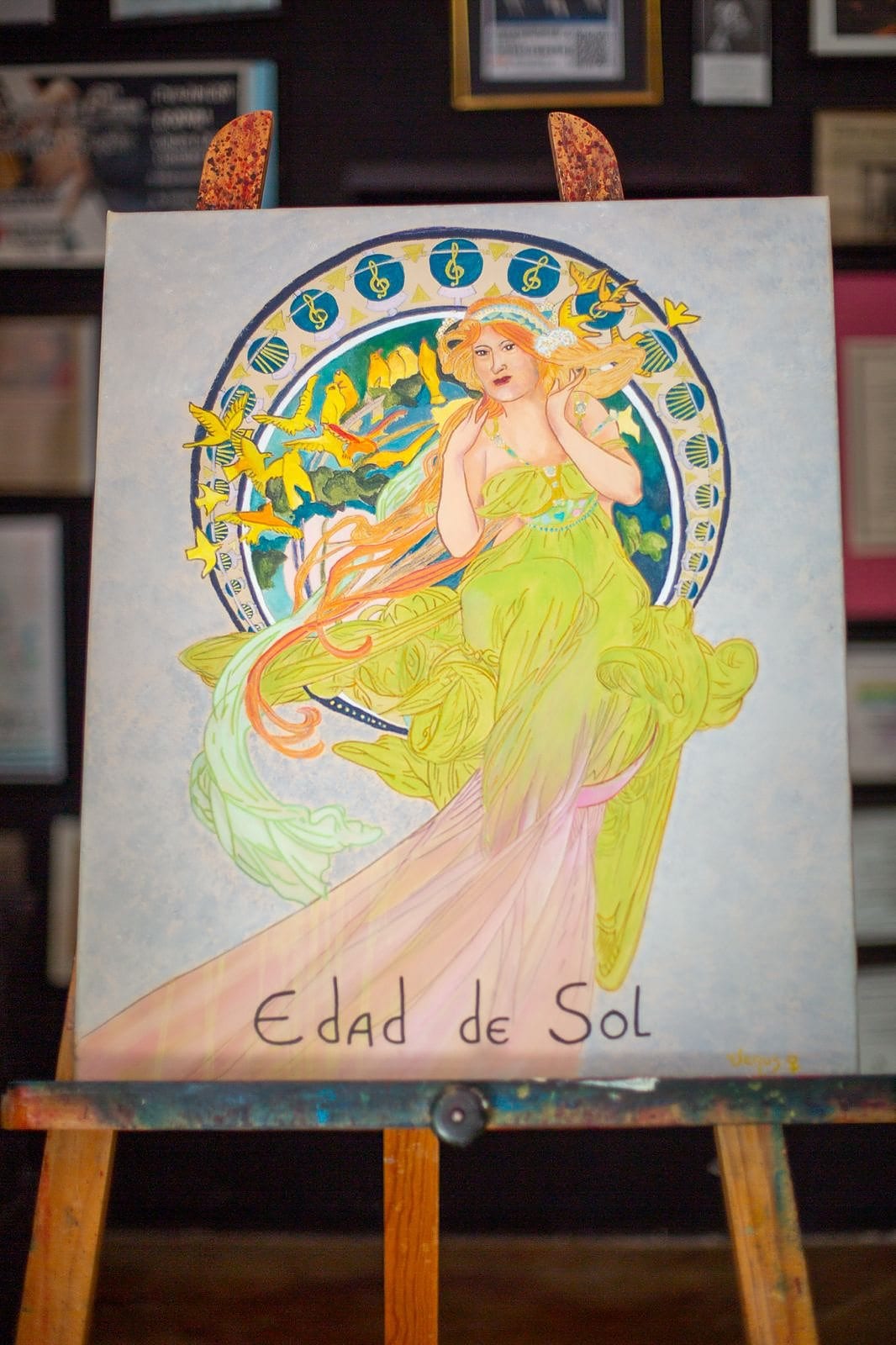 Cuadro «Edad de Sol», serie Retratos Medicina